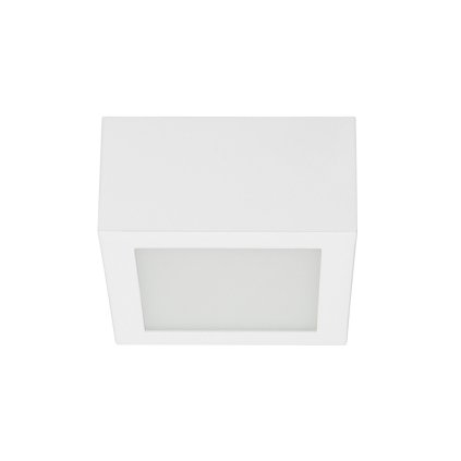 Linea Light Box_SQ, bílé stropní svítidlo 7W LED 3000K, 11x11cm