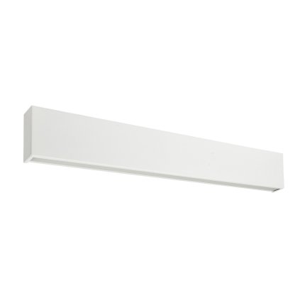Linea Light Box_W, bílé nástěnné svítidlo se svícením nahoru/dolů, 28W LED 3000K, délka 61,9cm