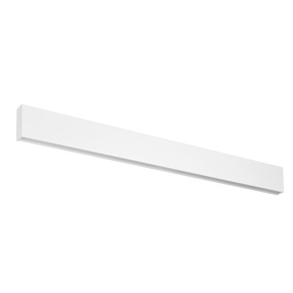 Linea Light Box_W, bílé nástěnné svítidlo se svícením nahoru/dolů, 41W LED 4000K, délka 91,9cm