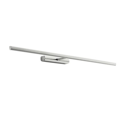 Linea Light Straight_W, lineární nástěnné svítidlo, 19W LED 2700K, chrom, délka 82cm