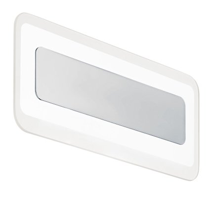Linea Light Antille_S, nástěnné svítidlo z pískovaného skla a chromu, 14W LED 3000K, délka 31cm