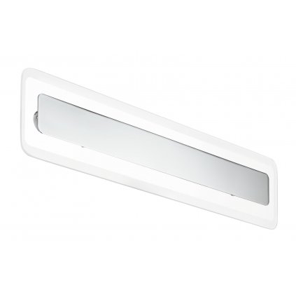 20433 1 linea light antille s nastenne svitidlo z piskovaneho skla a chromu 28w led 3000k delka 61 4cm