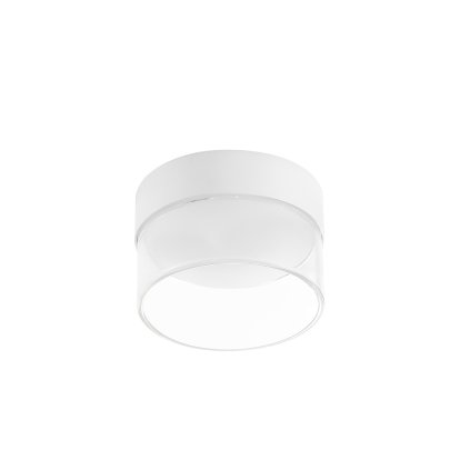 Linea Light Crumb, bílé moderní stropní svítidlo, 10W LED 3000K, prům. 10,4cm