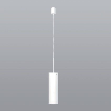 Lucis Maia, závěsné svítidlo, 1×100W E27 bílá, průměr 15cm