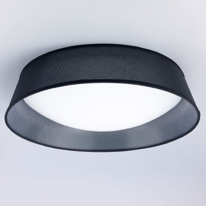 Mantra Nordica, černé stropní svítidlo 5xE27, prům. 59cm