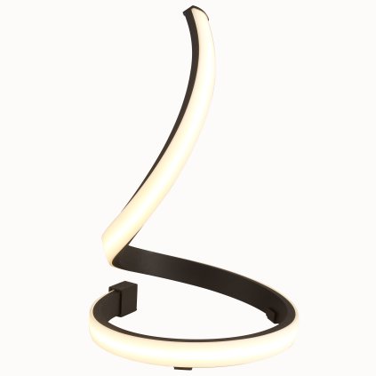 Mantra Nur Forja, moderní stolní lampička 15W LED 2800K, hnědá, výška 28cm
