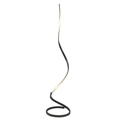 Mantra Nur Forja, moderní stojací lampa se stmívačem 20W LED 2800K, hnědá, výška 148cm