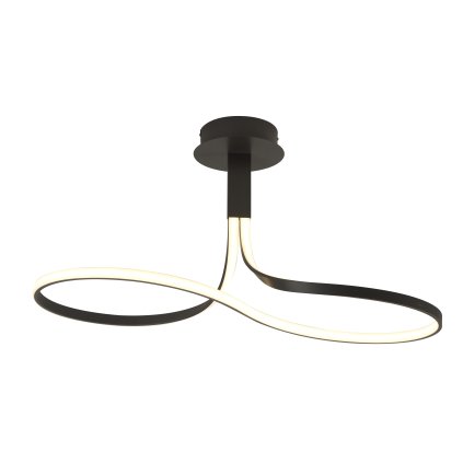 Mantra Nur Forja, moderní  svítidlo 40W LED 2800K, hnědá, stmívatelné,  šířka 85,5cm, výška 45cm