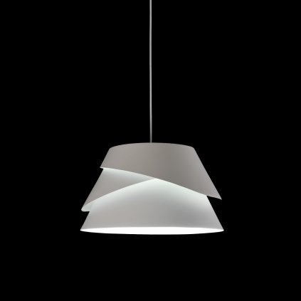Mantra Alborán, bílé závěsné svítidlo, 1x40W E27, prům. 41cm