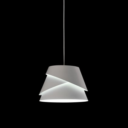 Mantra Alborán, bílé závěsné svítidlo, 1x40W E27, prům. 33cm