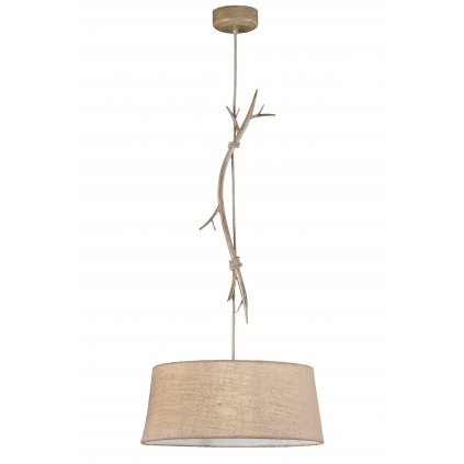 23997 2 mantra sabina zavesne svitidlo v kombinaci dreva a pytloviny 1x40w e27 prum 60cm