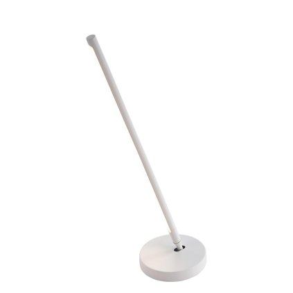 Mantra Torch, bílá stolní lampa LED 11W 3000K, výška 45cm