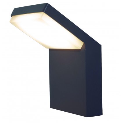 24252 3 mantra alpine sede venkovni nastenne svitidlo 6w led 3000k vyska 16 5cm ip65