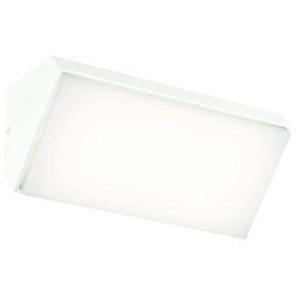 Mantra Solden, nástěnné venkovní svítidlo, 9W LED 3000K, bílá, délka 18cm, IP65