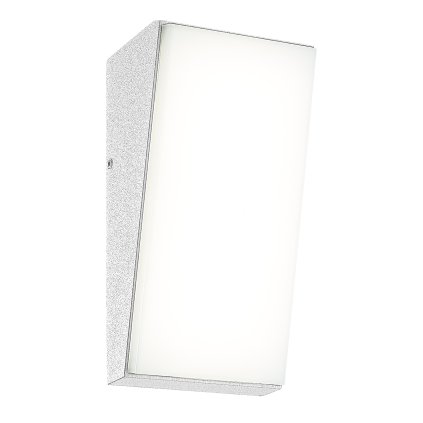 Mantra Solden, nástěnné venkovní svítidlo, 9W LED 3000K, bílá, výška 17,6cm, IP65