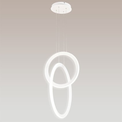 Mantra Kitesurf, závěsné moderní bílé svítidlo, 48W LED 3000K, průměr 60cm