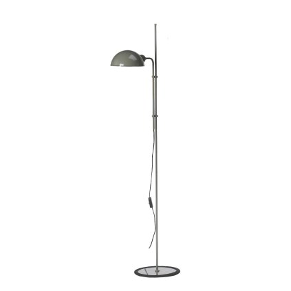 Marset Funiculí, stojací lampa nadčasového designu, 1xE27, šedá RAL 7003, 135cm