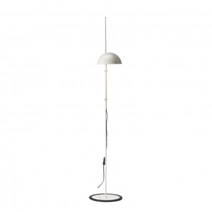 24846 5 marset funiculi stojaci lampa nadcasoveho designu 1x18w bezova ral 9001 135cm