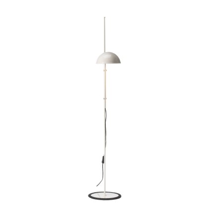 Marset Funiculí, stojací lampa nadčasového designu, 1xE27, béžová RAL 9001, 135cm