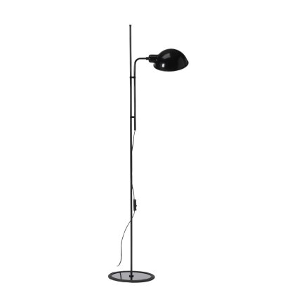 Marset Funiculí, stojací lampa nadčasového designu, 1xE27, černá RAL 9005, 135cm