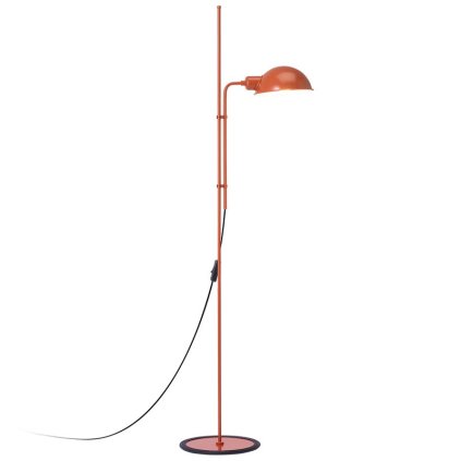 Marset Funiculí, stojací lampa nadčasového designu, 1xE27, terracota RAL 0504050, 135cm