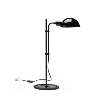 Marset Funiculí S, stolní lampa nadčasového designu, 1xE14, černá RAL 9005, 50,3cm