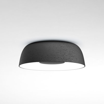 Marset Djembé C 65.23, šedé stropní svítidlo, 28,5W LED 2700K stmívatené, prům. 63cm