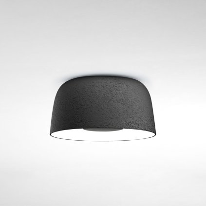 Marset Djembé C 65.35, šedé stropní svítidlo, 28,5W LED 2700K stmívatené, prům. 64,6cm