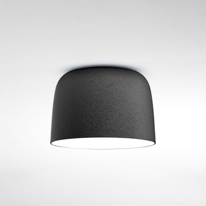 Marset Djembé C 65.45, šedé stropní svítidlo, 28,5W LED 2700K stmívatené, prům. 65cm