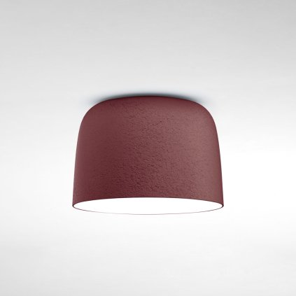 Marset Djembé C 65.45, červené stropní svítidlo, 28,5W LED 2700K stmívatené, prům. 65cm