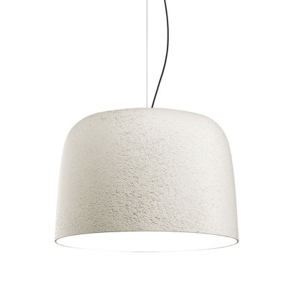 Marset Djembé 65.45, bílé závěsné svítidlo, 28,5W LED 2700K stmívatené, prům. 65cm