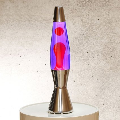 mathmos astrobaby lava lamp violet red