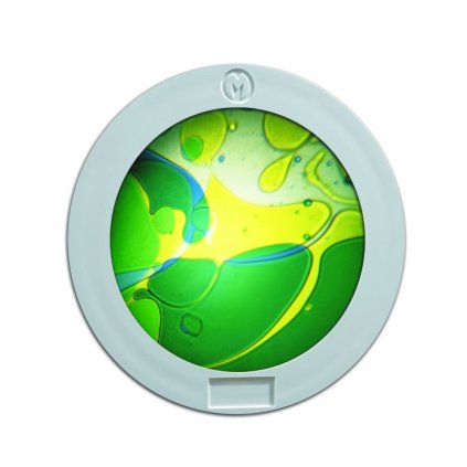 Mathmos olejový disk do Space projektoru, modrá-žlutá