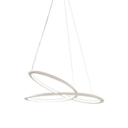 Nemo Kepler Minor Downlight, moderní svítidlo pro přímé osvětlení, 77W LED 2700K stmívatelné, bílá, prům. 84cm