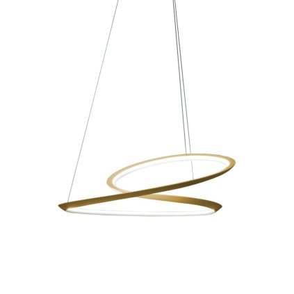 Nemo Kepler Uplight, moderní svítidlo pro přímé osvětlení, 86W LED 2700K stmívatelné, bílá, prům. 110cm