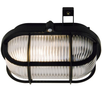 Nordlux Skotlampe, venkovní nástěnné svítidlo, 1xE27 max 60W, plast, černá, IP44, průměr 18cm