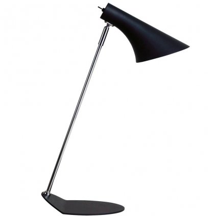 Nordlux Vanila, stolní lampa v severském stylu, 1xE14 max 40W, černá, 44cm