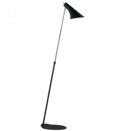 Nordlux Vanila, stojací lampa v severském stylu, 1xE14 max 40W, černá, 74-129cm