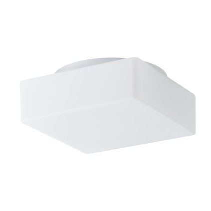 Osmont Lina 2, stropní/nástěnné svítidlo, 2x60W E27, opálové sklo, 26x26cm
