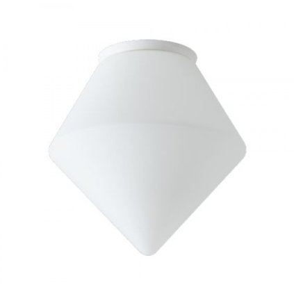 Osmont Afra, stropní svítidlo 1xE27, prům. 30cm, sklo