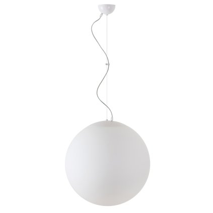 Osmont Adria L4-B, závěsné svítidlo, 1x150W, opálové sklo, bílá montura, prům.50cm