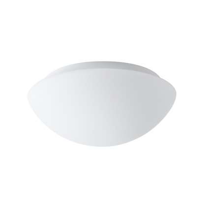 Osmont Aura 7, stropní/nástěnné svítidlo z triplexového skla 1x75W E27 IP44, průměr 25cm