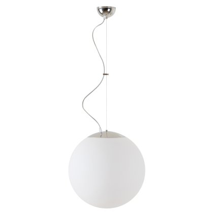 Osmont Adria L3-NL, závěsné svítidlo, 1x150W, opálové sklo, montura v leštěné nerezi, prům.40cm