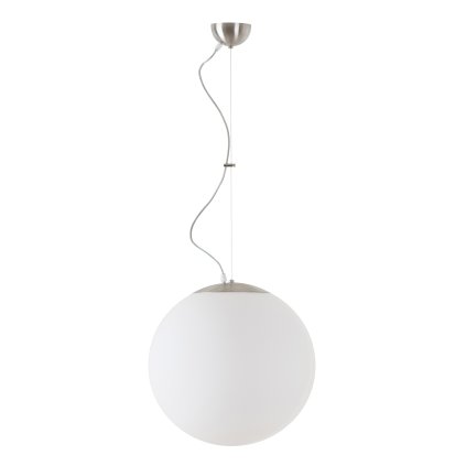 Osmont Adria L3-NB, závěsné svítidlo, 1x150W, opálové sklo, montura v broušené nerezi, prům.40cm