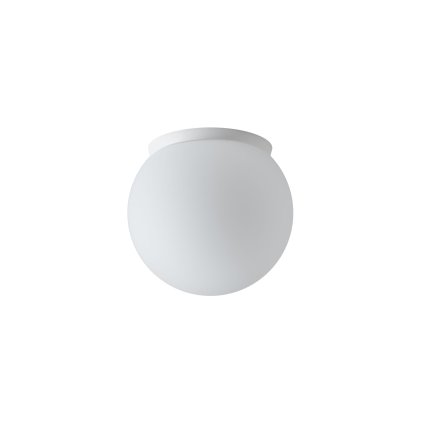 Osmont Styx 1, kulaté svítidlo z triplexového skla s bílou základnou, 9W LED 4000K, prům. 20cm, IP65