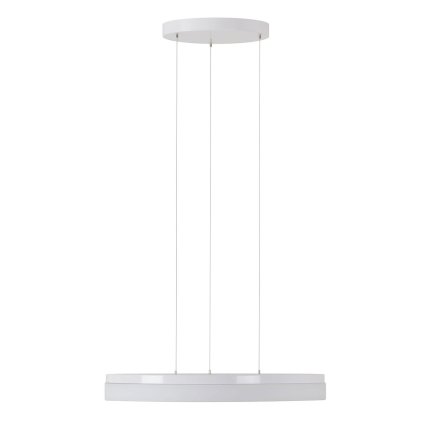 Osmont Carina LE, bílé moderní závěsné svítidlo, 46W LED 3000K DALI, prům. 50cm