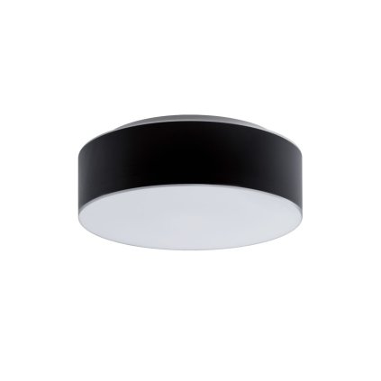 Osmont Eris C2, stropní svítidlo z triplexového skla s černým okrajem, 14W LED 3000K, prům. 34cm