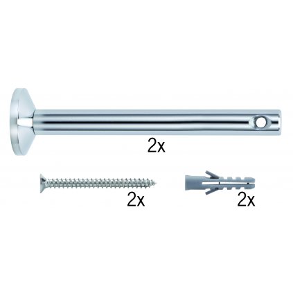 29058 3 paulmann stojna pro lankovy system 12v vyska 16 5cm chrom