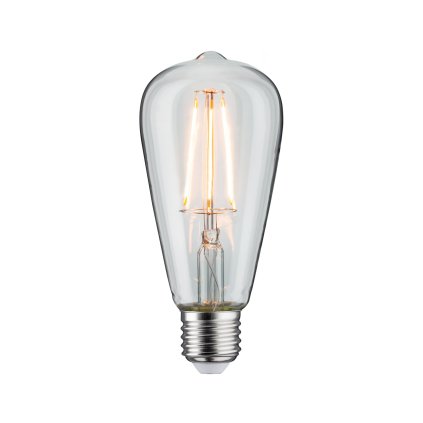 Paulmann, LED dekorativní žárovka ST64, 7,5W LED E27 2700K, stmívatelná, výška 14,5cm