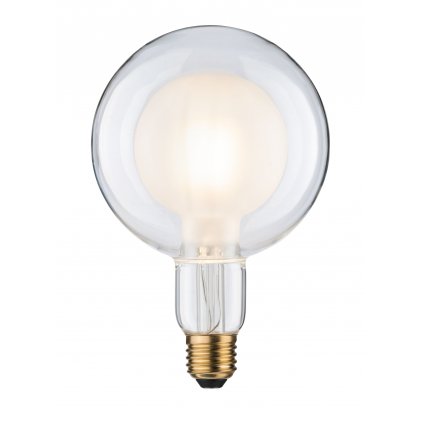 Paulmann LED Inner Shape Globe G125, LED žárovka s matným a čirým sklem 4W LED E27 2700K, stmívatelná, prům. 12,5cm